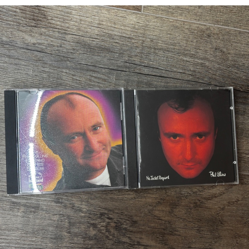 Phil Collins CD Lot No Jacket Required‎ & Big Band A Hot Night in Paris Jazz Pop